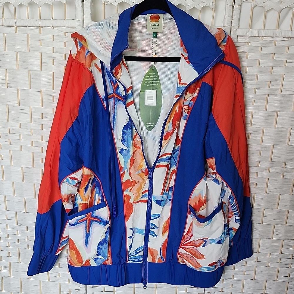 FARM Rio- Multicolor Windbreaker Jacket